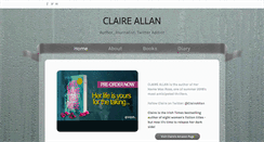 Desktop Screenshot of claireallan.com